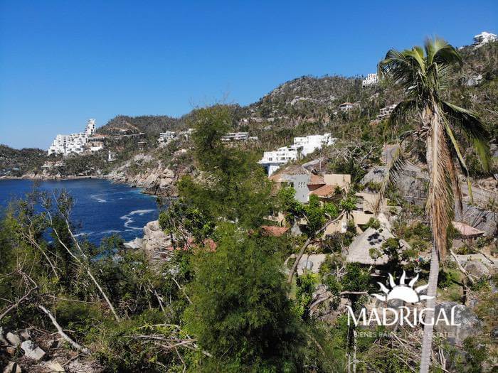 Land for sale in the Brisas Marques Fractionation of 1140 m2 in Acapulco