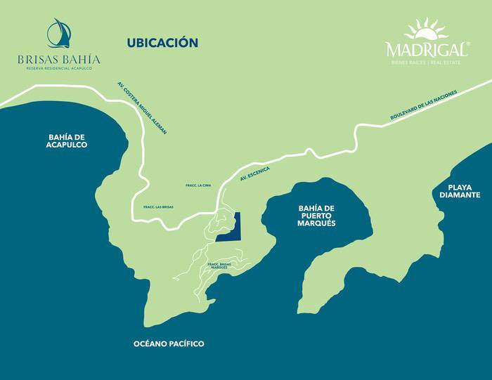 Brisas Bahía Fraccionamiento Residential lots for pre-sale with ocean views