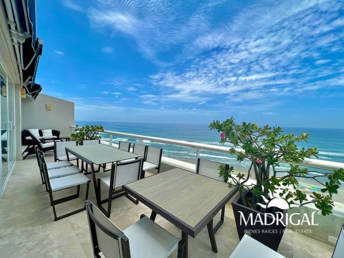 Playamar Residencial | Five-bedroom beachfront penthouse