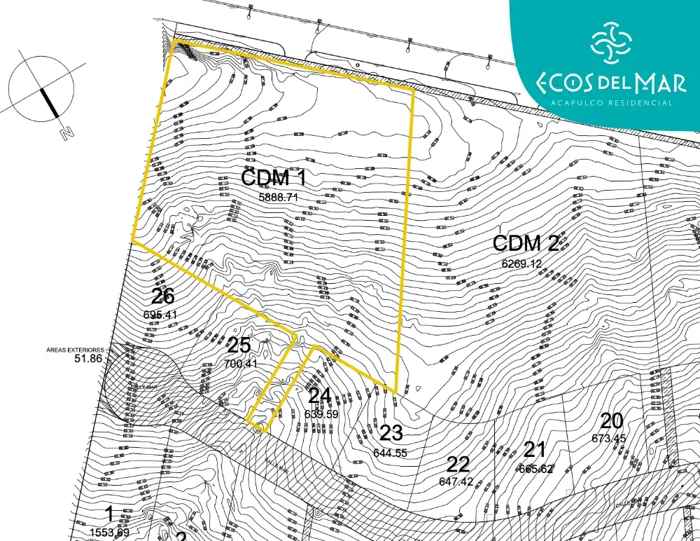 Ecos del Mar | Lotes Condominales en Venta Frente a la Bahía de Pichilingue Diamante en Acapulco