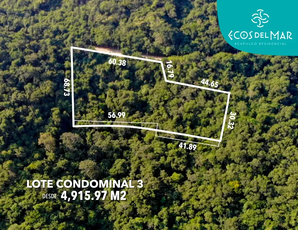 Ecos del Mar | Lotes Condominales en Venta Frente a la Bahía de Pichilingue Diamante en Acapulco