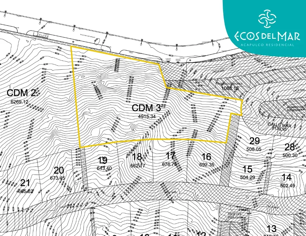 Ecos del Mar | Condominium Lots for Sale in Front of Pichilingue Diamante Bay in Acapulco