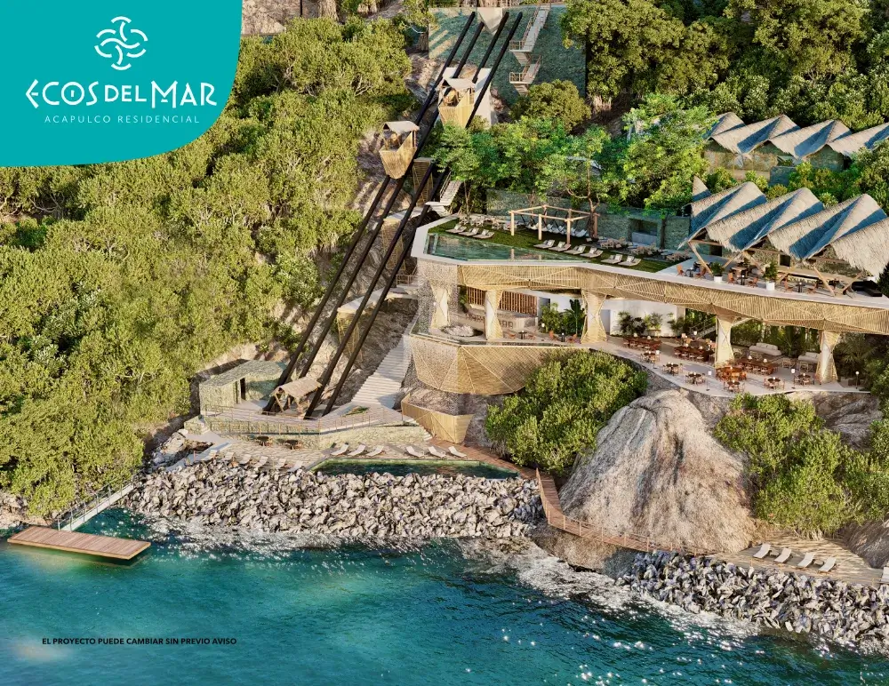 Ecos del Mar | Condominium Lot for Sale in Front of Pichilingue Diamente Bay in Acapulco