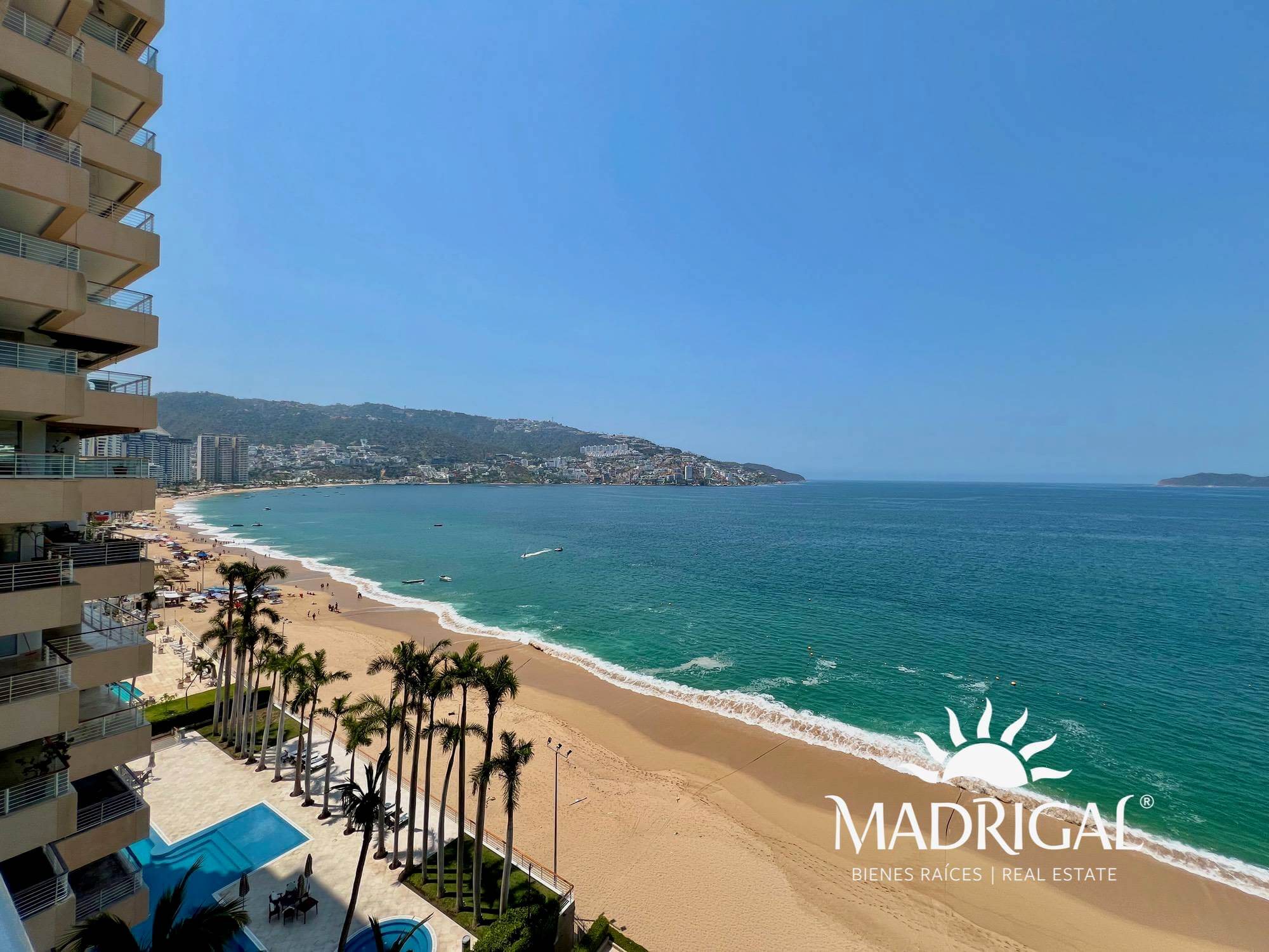 Real del Mar | Departamento en venta en la bahía de Acapulco frente a la playa