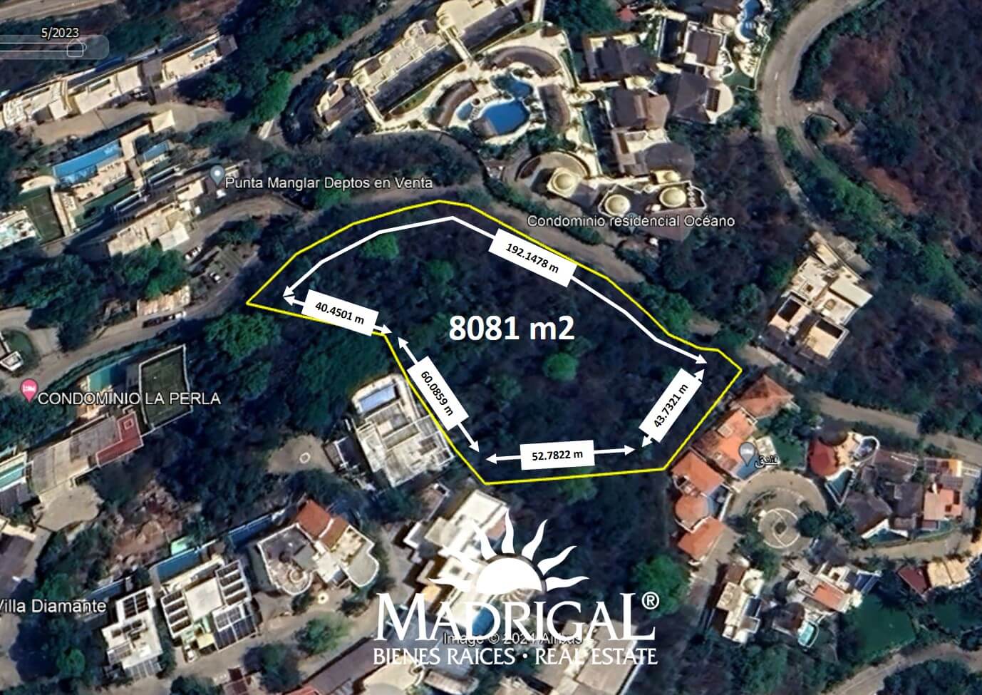 Lot for sale of 8081 m2 in Real Diamante to develop or exchange