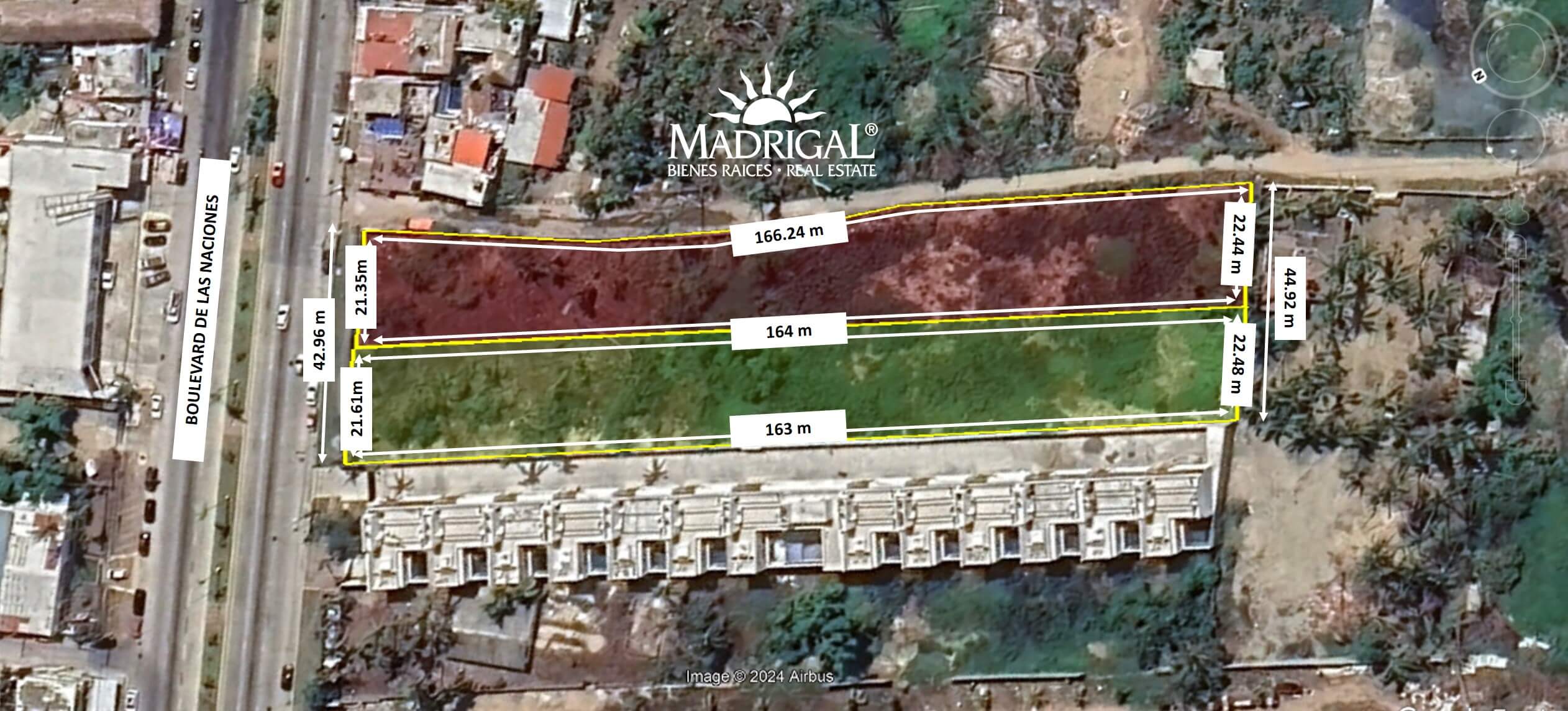  Terreno en venta en Boulevard de las Naciones de 6865.61 m2