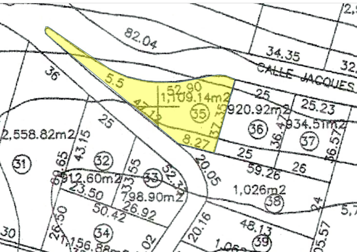 Terreno en venta en el Fracc Brisas Marques Sección cumbreras de 1109.14 m2