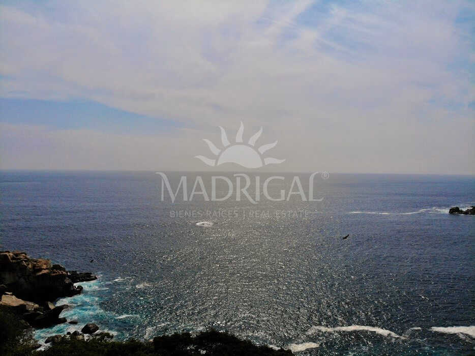 Lote en venta Brisas Márquez de 1111 m2 con vista la mar