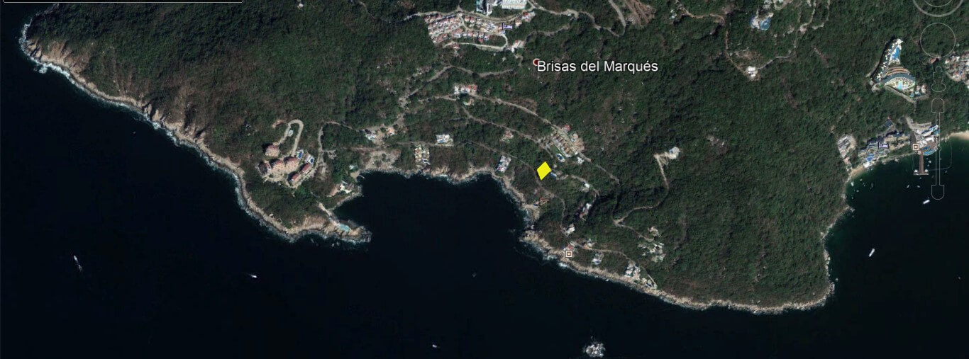  For sale 994 m2 lot in Brisas Marques 