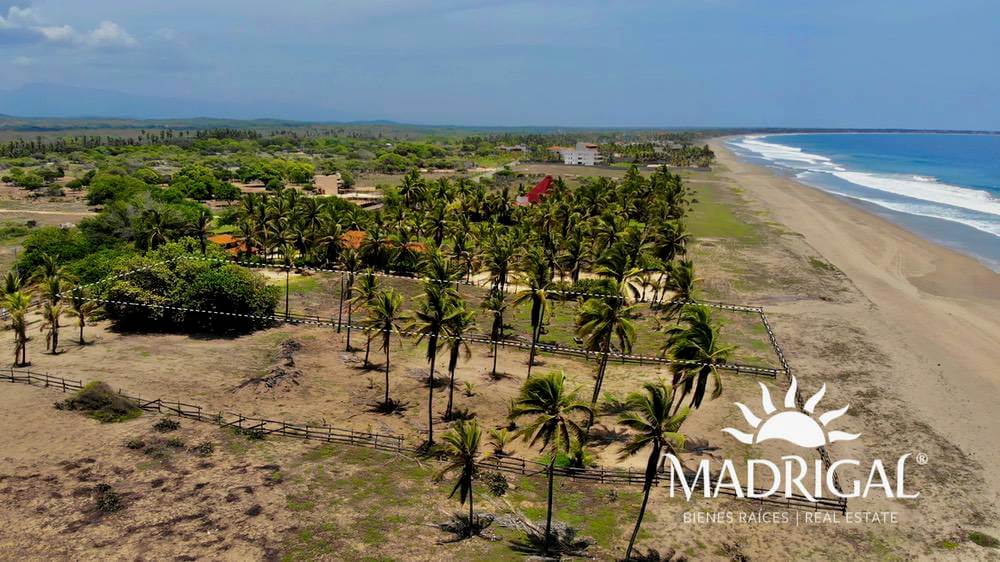 Lote en venta frente al mar de 3885 m2 en Playa Blanca Zihuatanejo