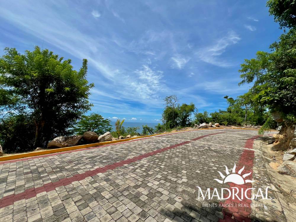 Unique opportunity to own a 1688 sq. m. ocean view lot in the prestigious Brisas Marques