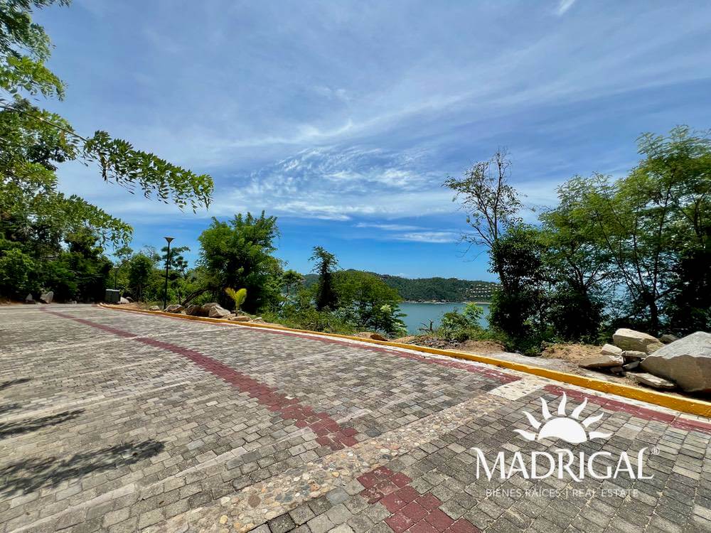 Unique opportunity to own a 1688 sq. m. ocean view lot in the prestigious Brisas Marques