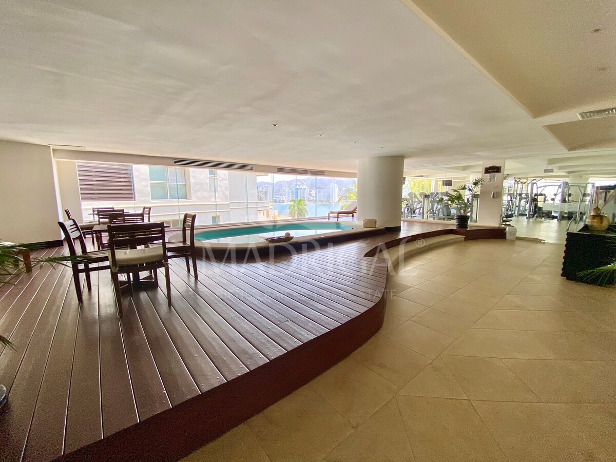 Departamento en venta Portochervo en Acapulco con vista al mar