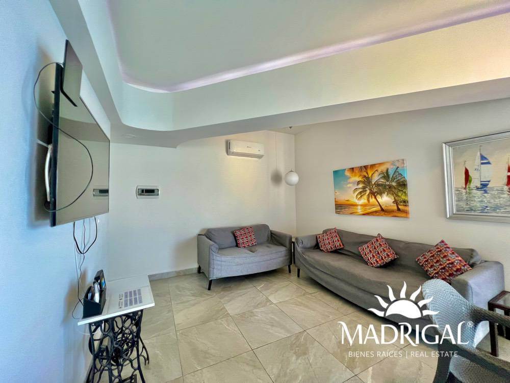 Suite en venta en el condómino La Palapa en la bahía de Acapulco