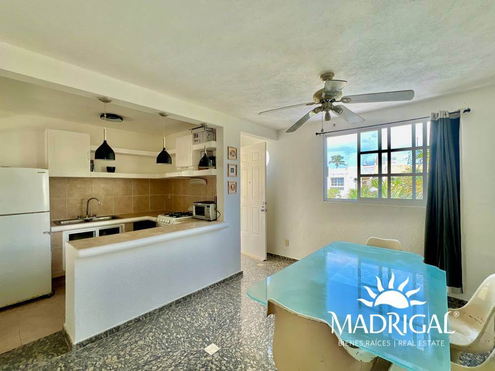 Departamento en venta en Puente del Mar de dos recámaras con Roof Garden