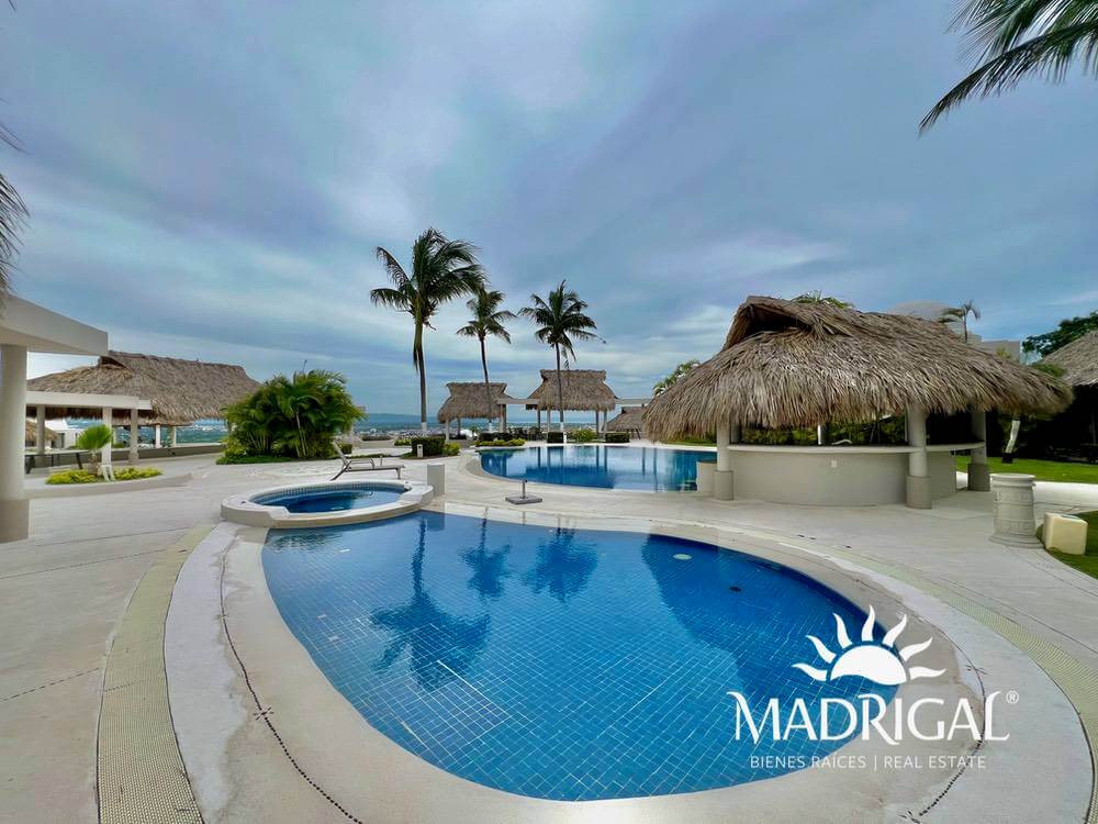 Residencial Océano | Departamento en venta en nivel jardin y vista a Playa Diamante en Real Diamante