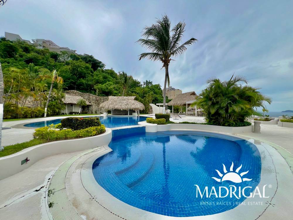 Residencial Océano | Departamento en venta en nivel jardin y vista a Playa Diamante en Real Diamante