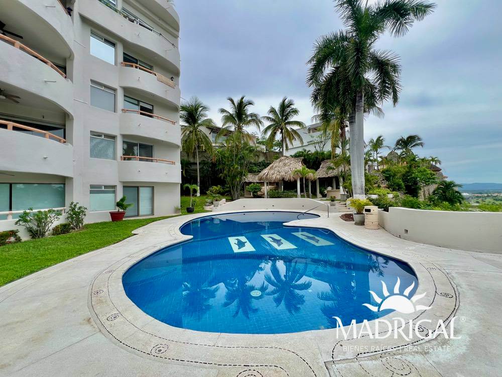 Residencial Océano | Departamento en venta en nivel jardin y vista a Playa Diamante en Real Diamante