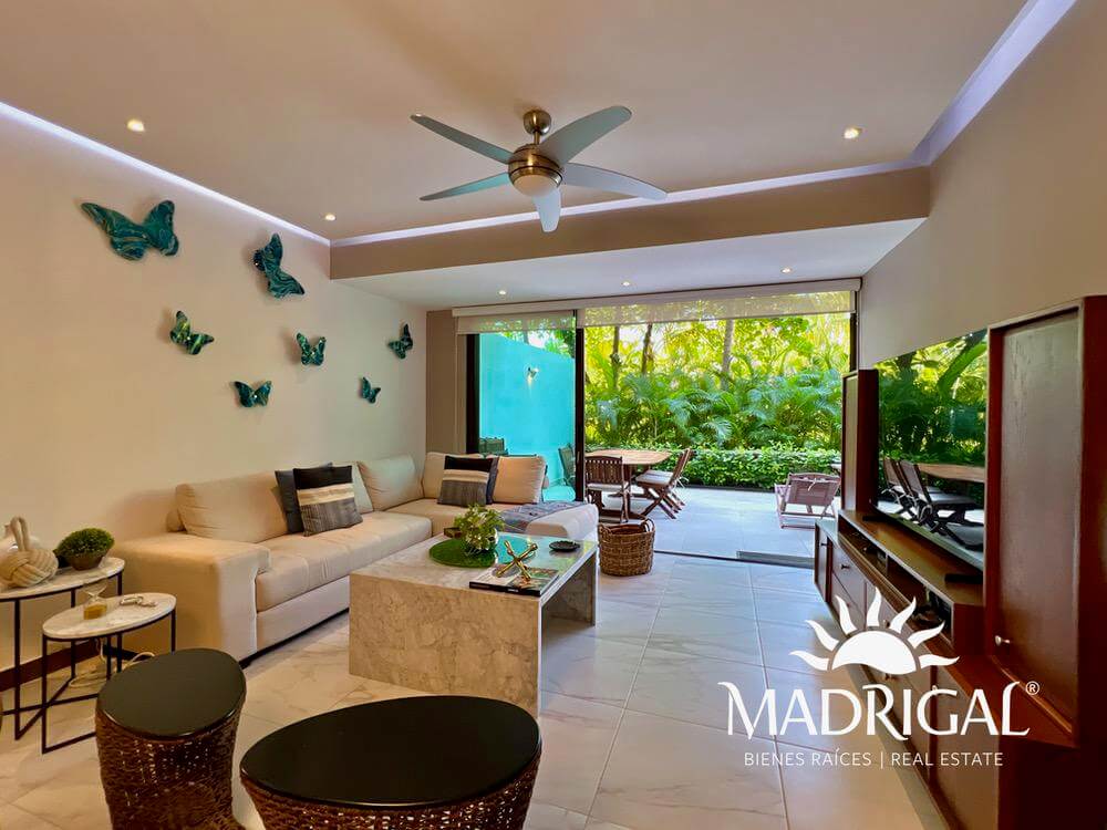 Isla | Departamento en Venta en torre Emerald de tres recamaras en nivel jardín