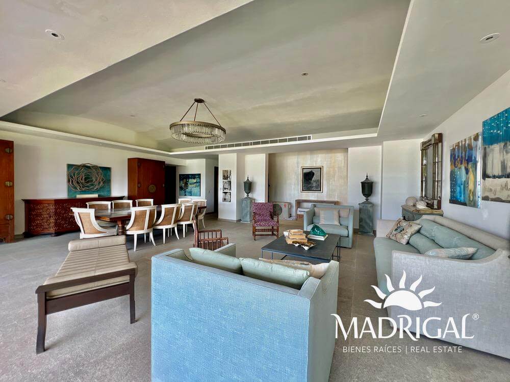 El Palmar Tres Vidas | Departamento en venta en Torre Baru de cuatro recámaras frente al mar