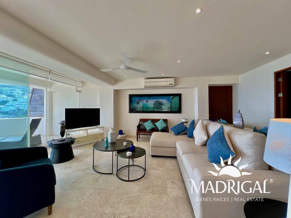 Departamento en venta en el condominio El Diamante Fraccionamiento Real Diamante en Acapulco